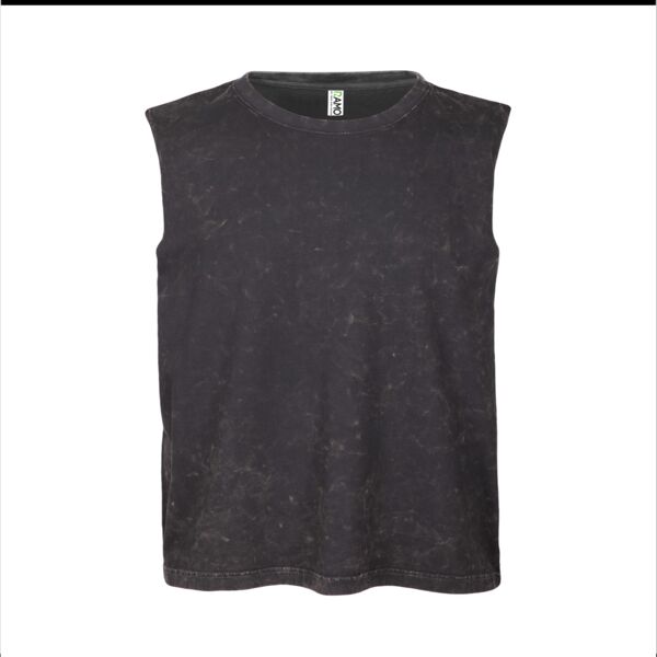 T406MS Men's Stone Wash Tanks Thumbnail