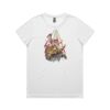 4001A Women's Maple Active Tee Thumbnail
